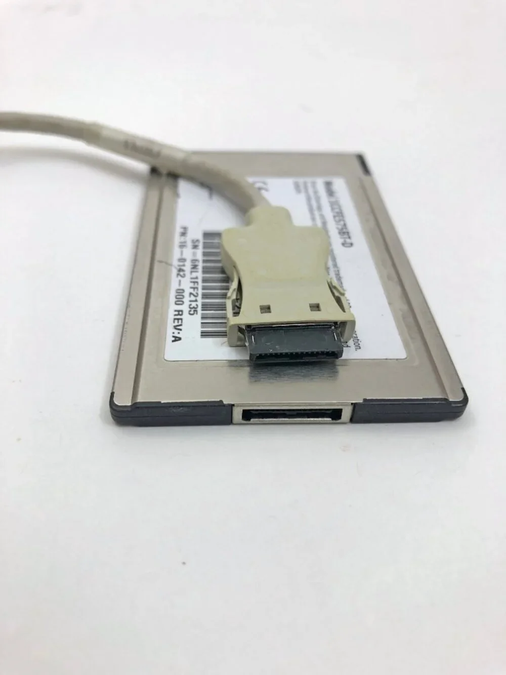 Dell 3CCFE575BT-D Fast Ethernet PC Card 10/100 Base w/Cord Untested